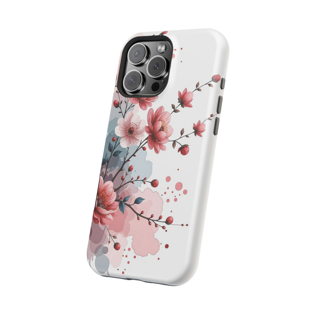 Floral Cherry Blossom Magnetic Impact Phone Case