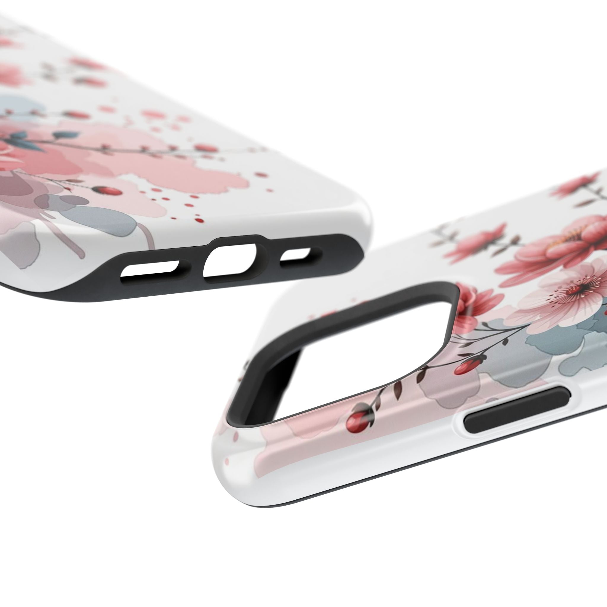Floral Cherry Blossom Magnetic Impact Phone Case
