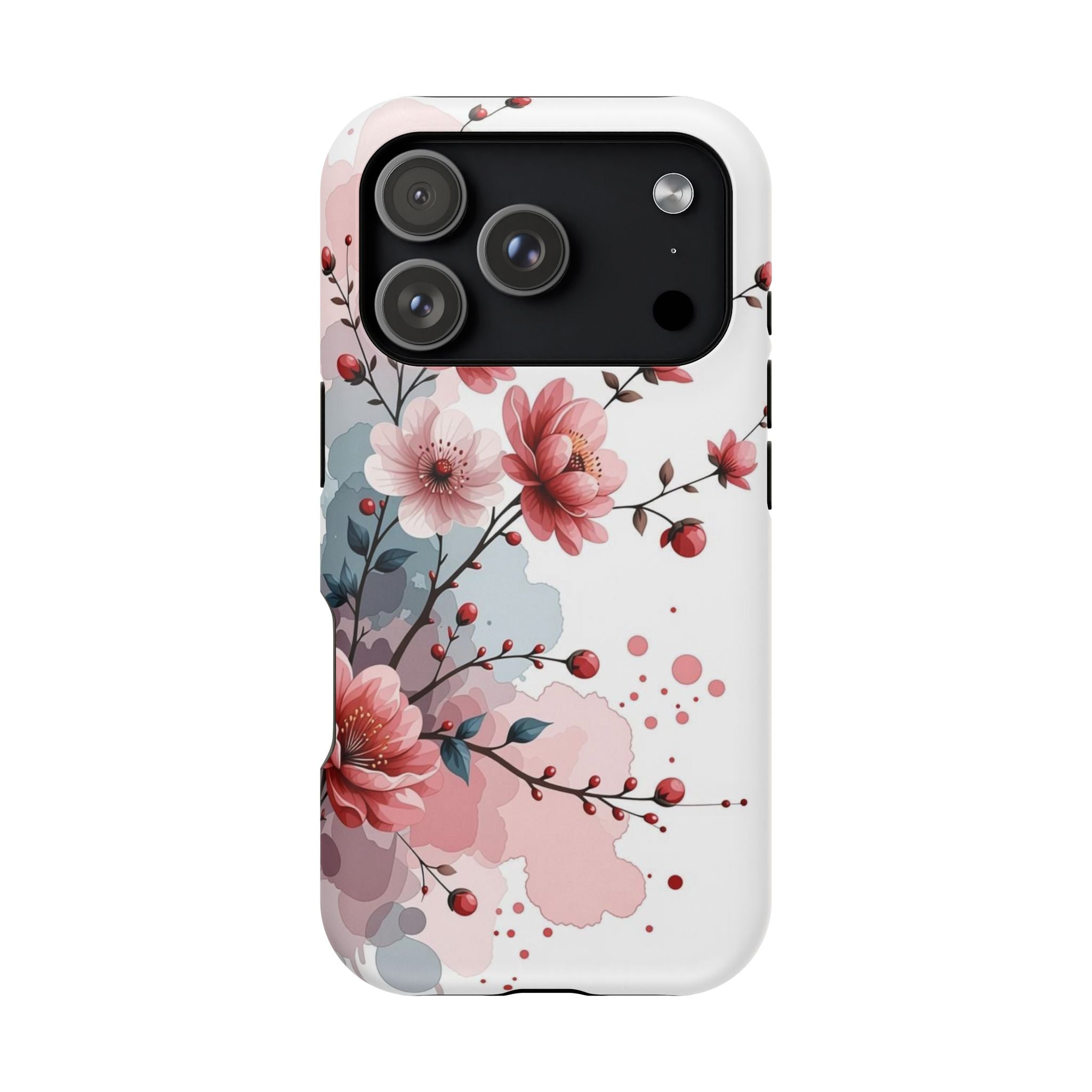 Floral Cherry Blossom Magnetic Impact Phone Case