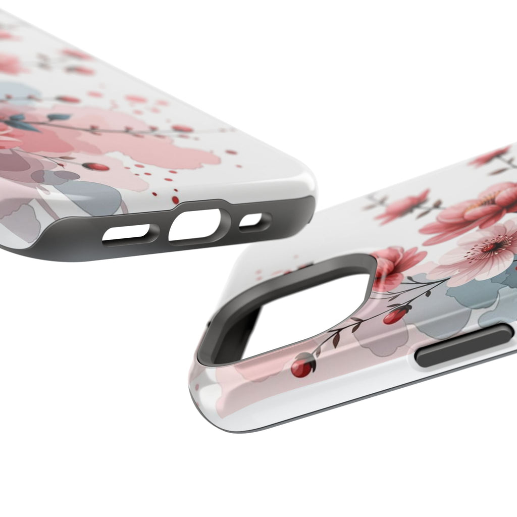 Floral Cherry Blossom Magnetic Impact Phone Case