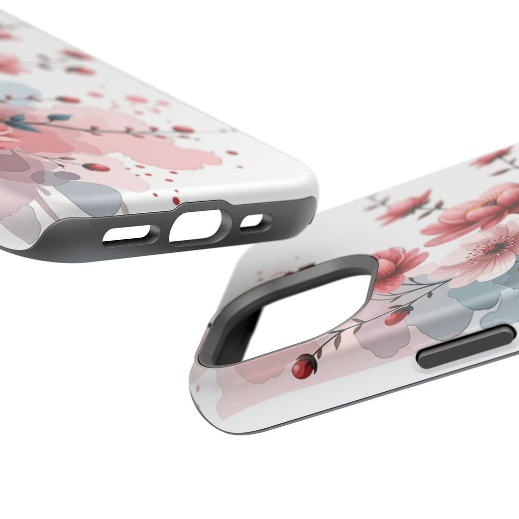Floral Cherry Blossom Magnetic Impact Phone Case