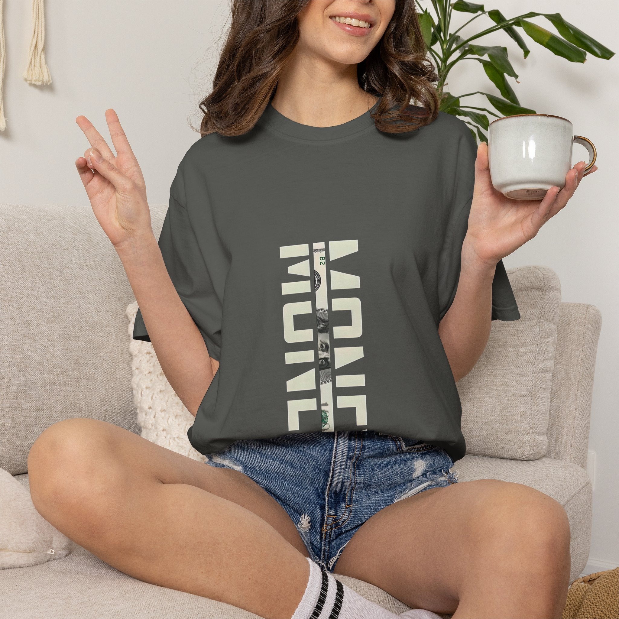 Money Unisex Garment-Dyed T-shirt