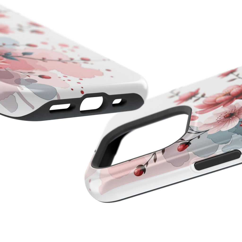 Floral Cherry Blossom Magnetic Impact Phone Case