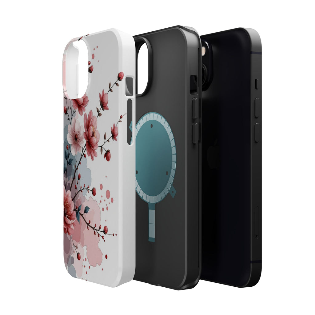 Floral Cherry Blossom Magnetic Impact Phone Case