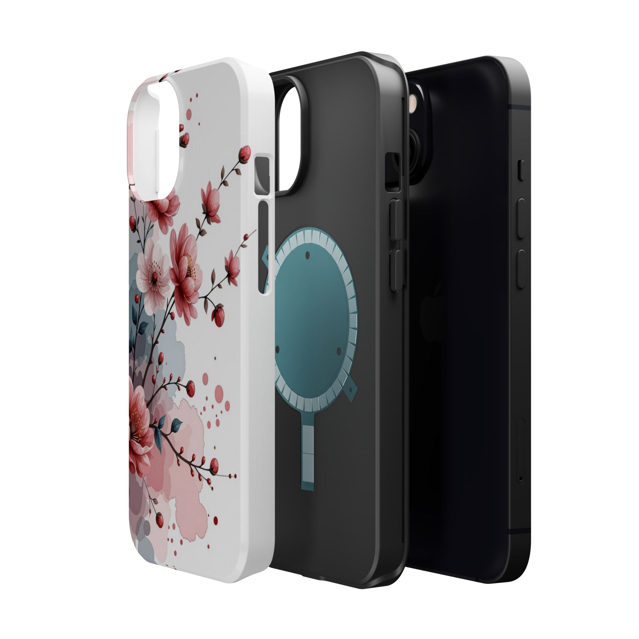 Floral Cherry Blossom Magnetic Impact Phone Case
