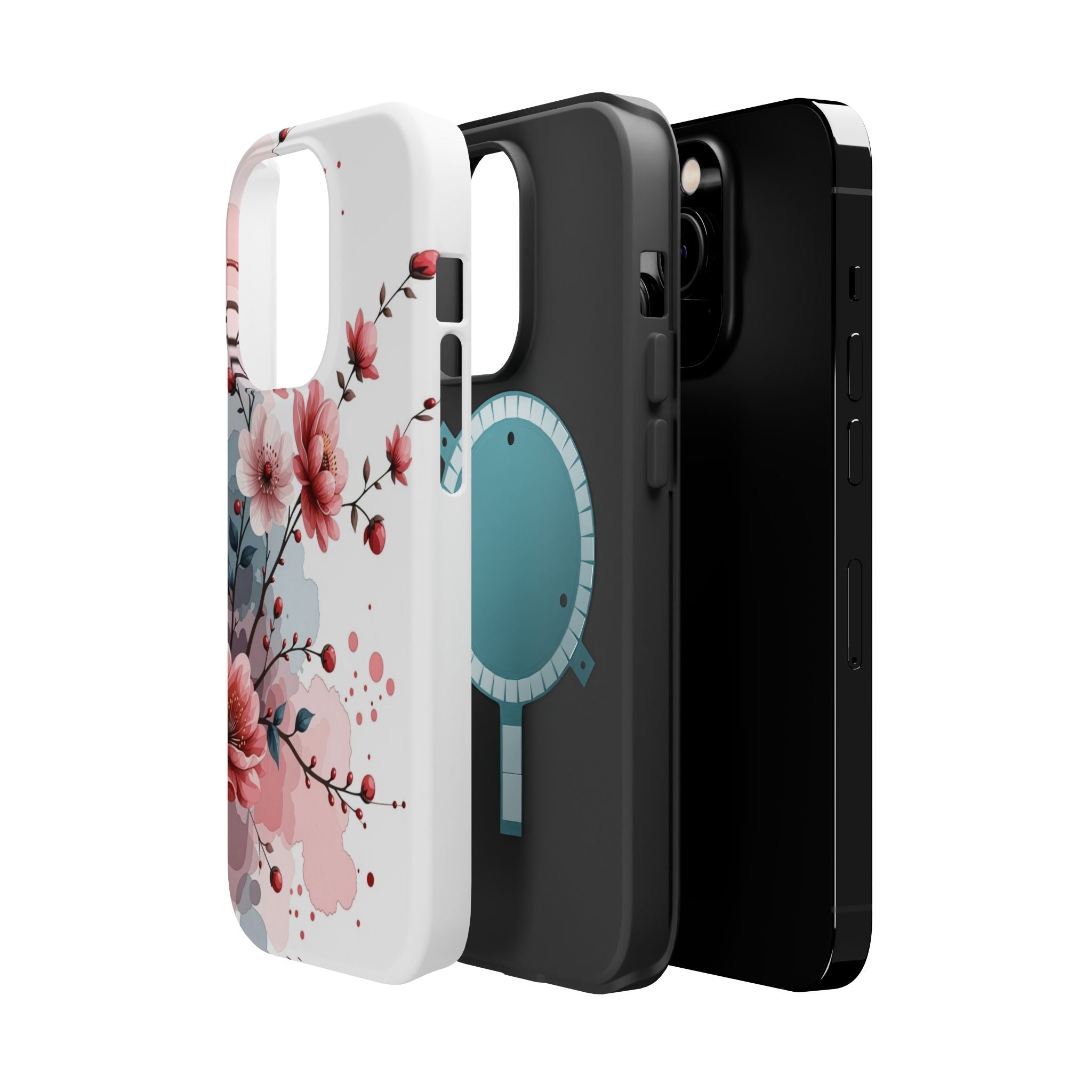 Floral Cherry Blossom Magnetic Impact Phone Case