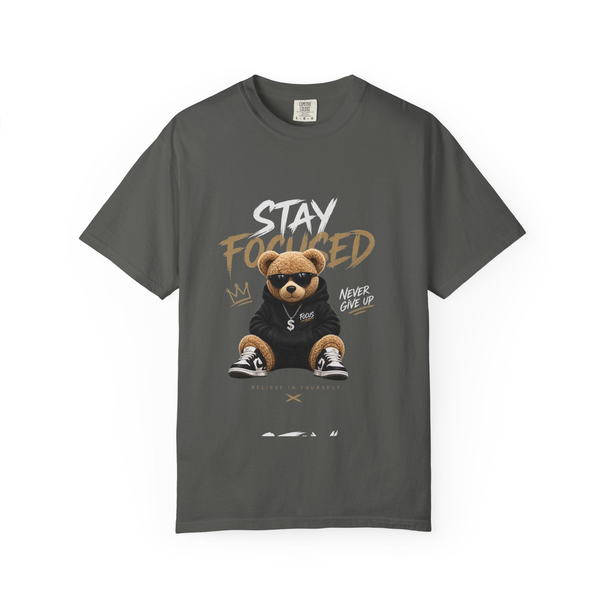 Stay On Focused Unisex Garment-Dyed T-shirt