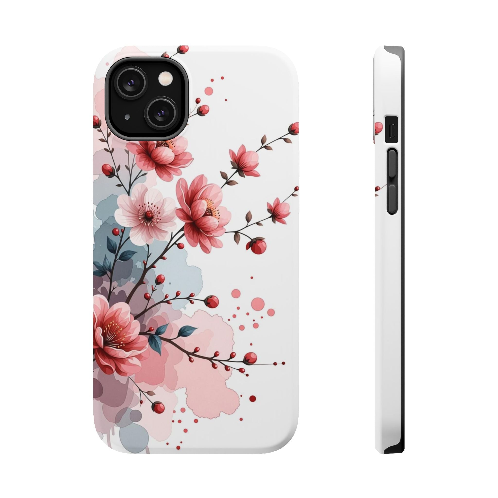 Floral Cherry Blossom Magnetic Impact Phone Case