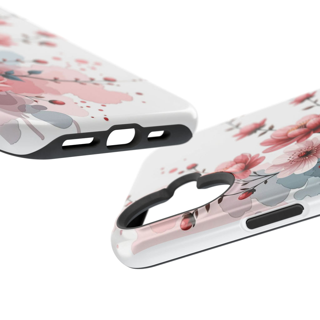 Floral Cherry Blossom Magnetic Impact Phone Case