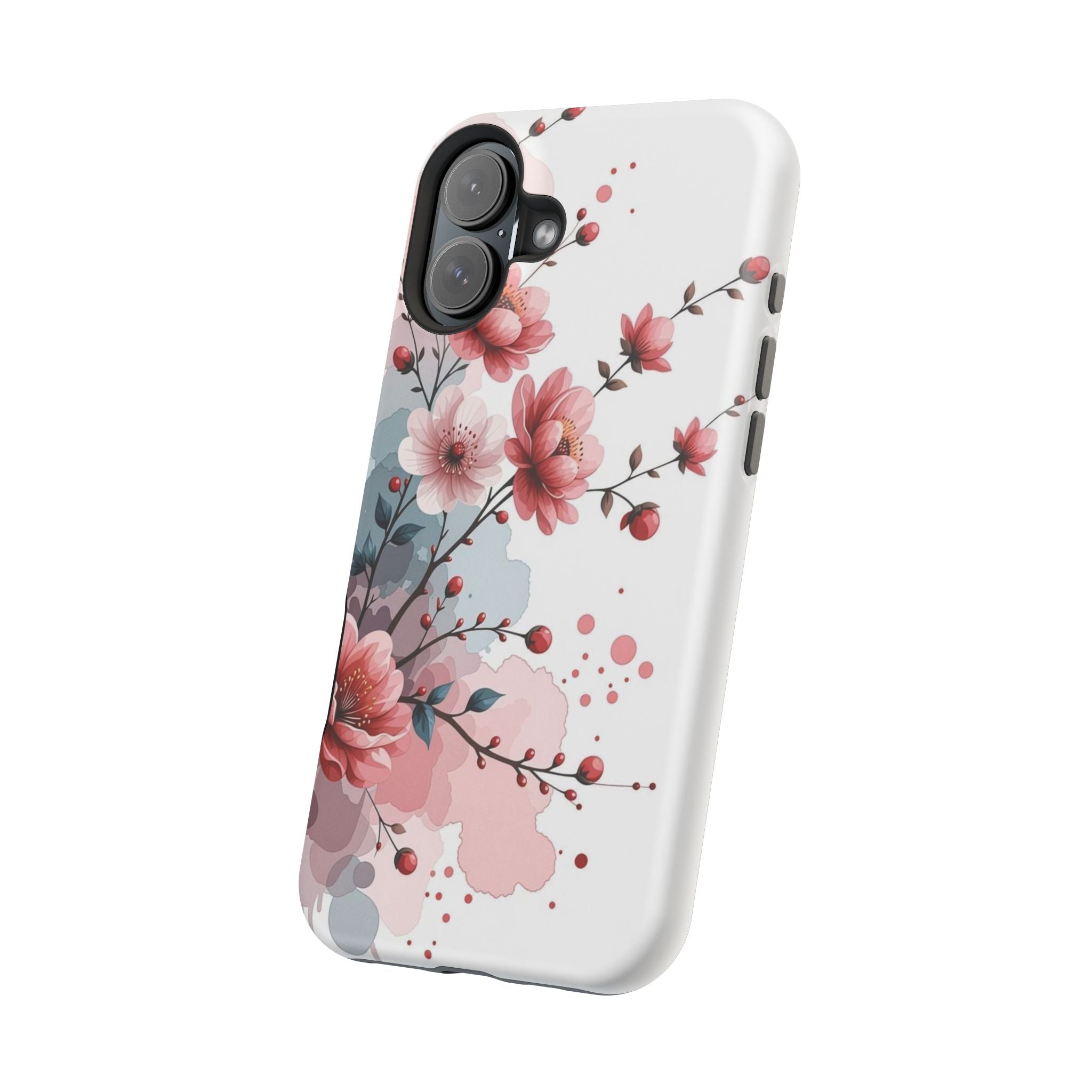 Floral Cherry Blossom Magnetic Impact Phone Case