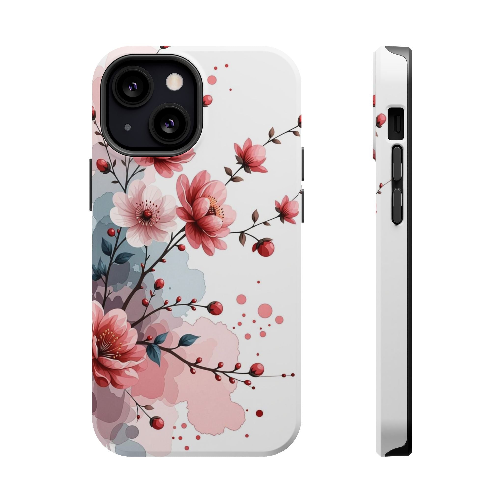 Floral Cherry Blossom Magnetic Impact Phone Case