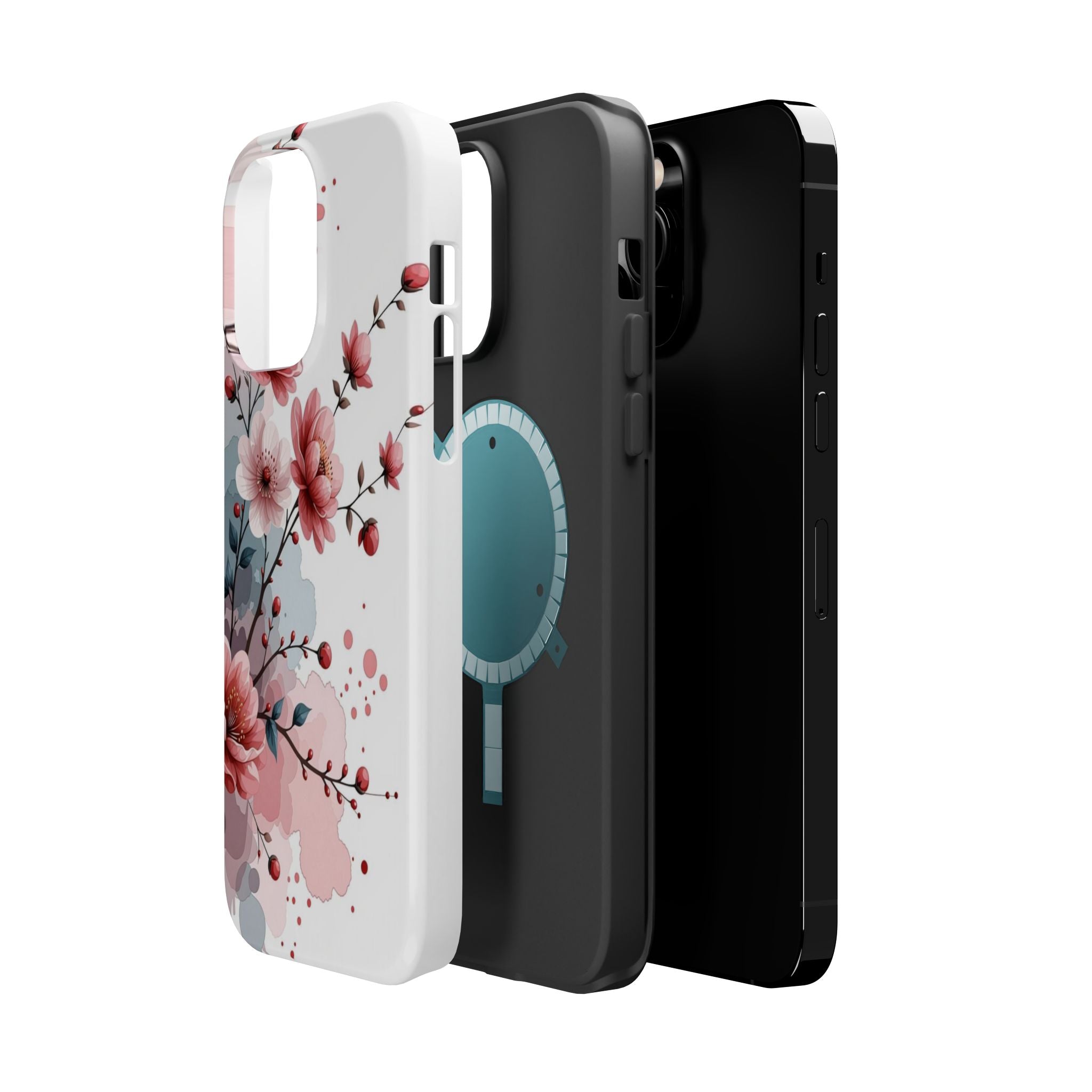 Floral Cherry Blossom Magnetic Impact Phone Case