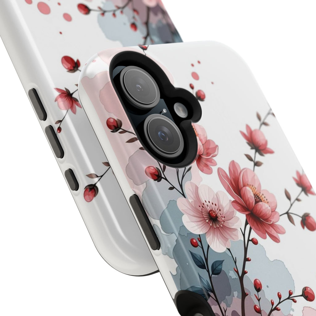 Floral Cherry Blossom Magnetic Impact Phone Case