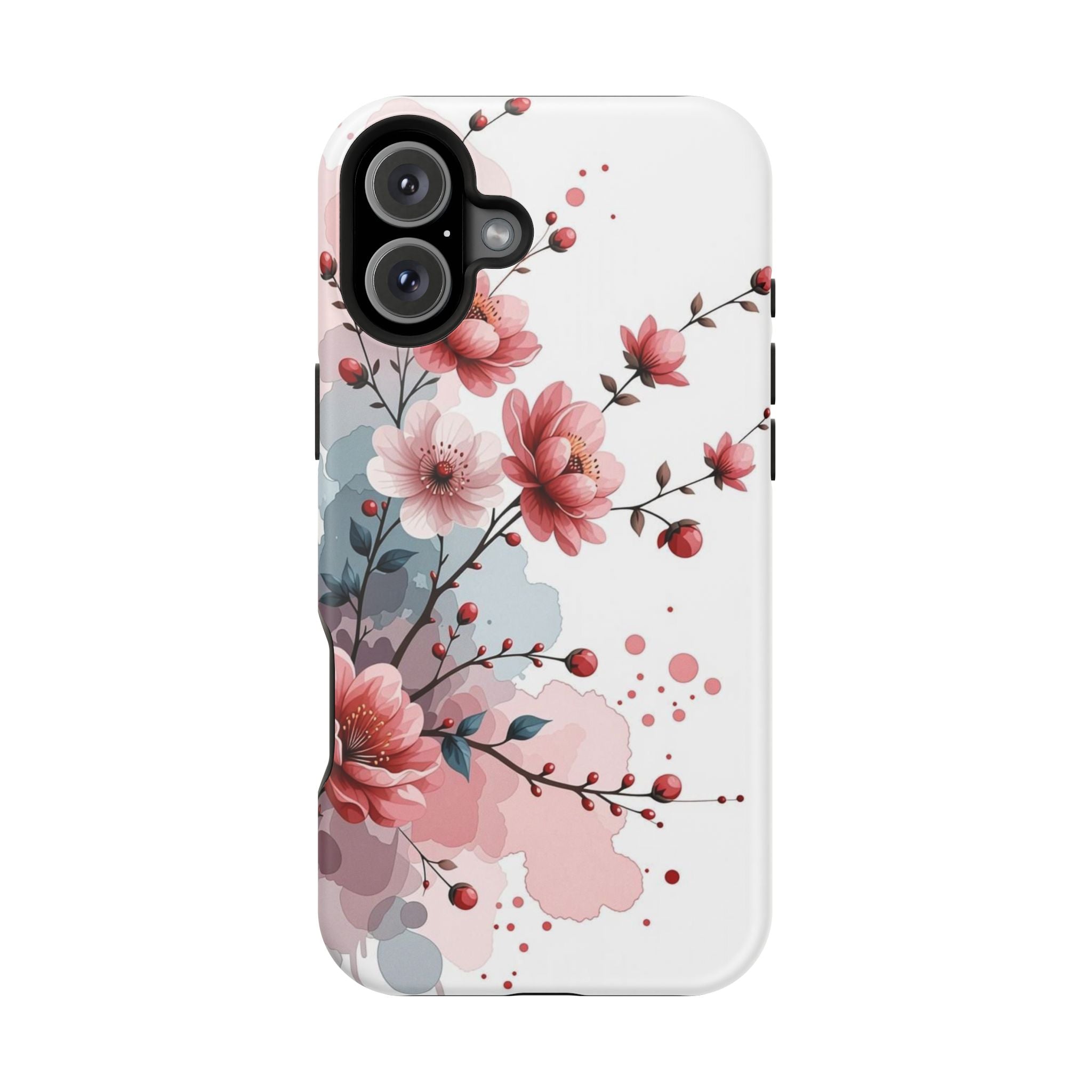 Floral Cherry Blossom Magnetic Impact Phone Case