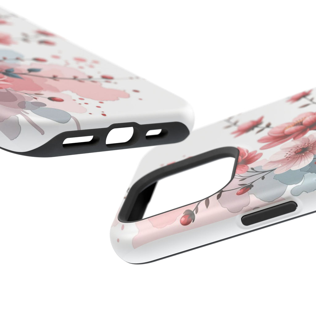 Floral Cherry Blossom Magnetic Impact Phone Case