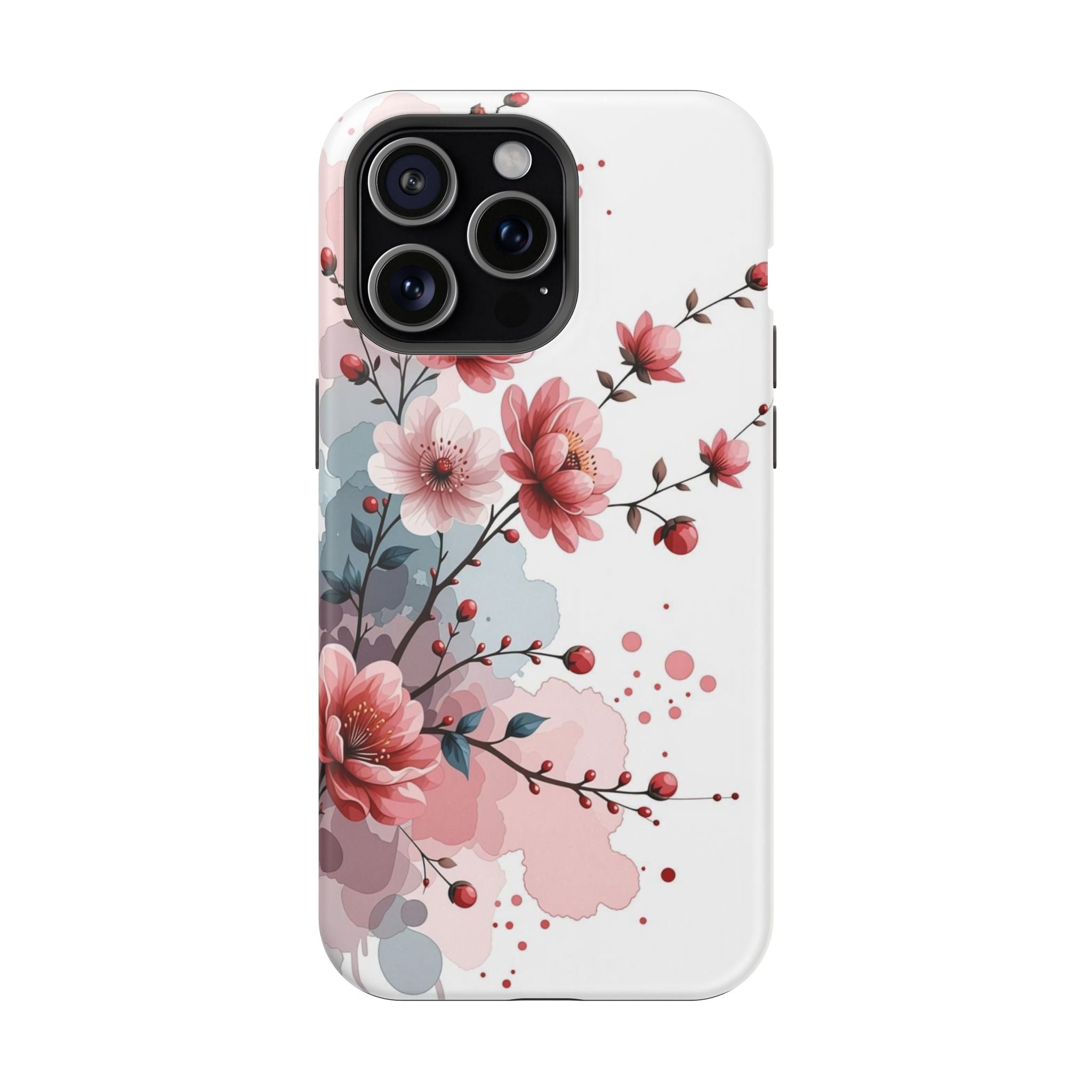 Floral Cherry Blossom Magnetic Impact Phone Case