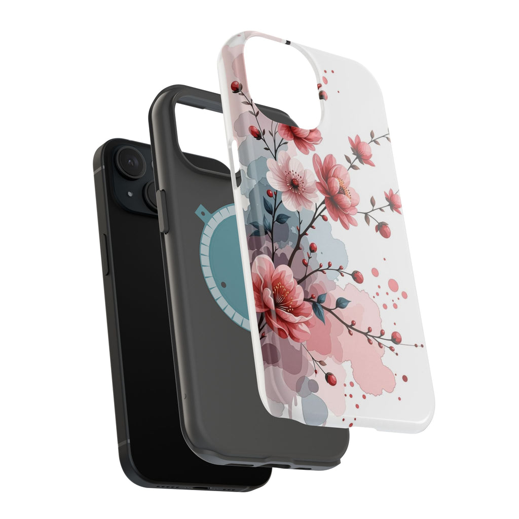 Floral Cherry Blossom Magnetic Impact Phone Case