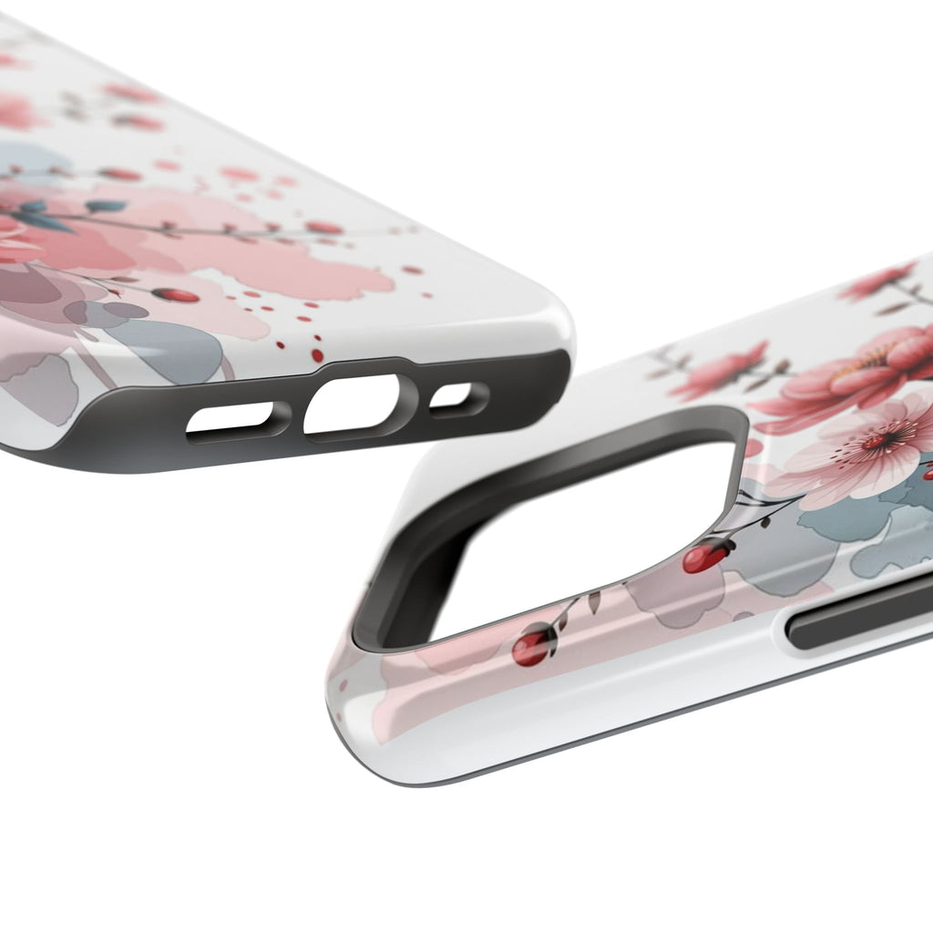 Floral Cherry Blossom Magnetic Impact Phone Case