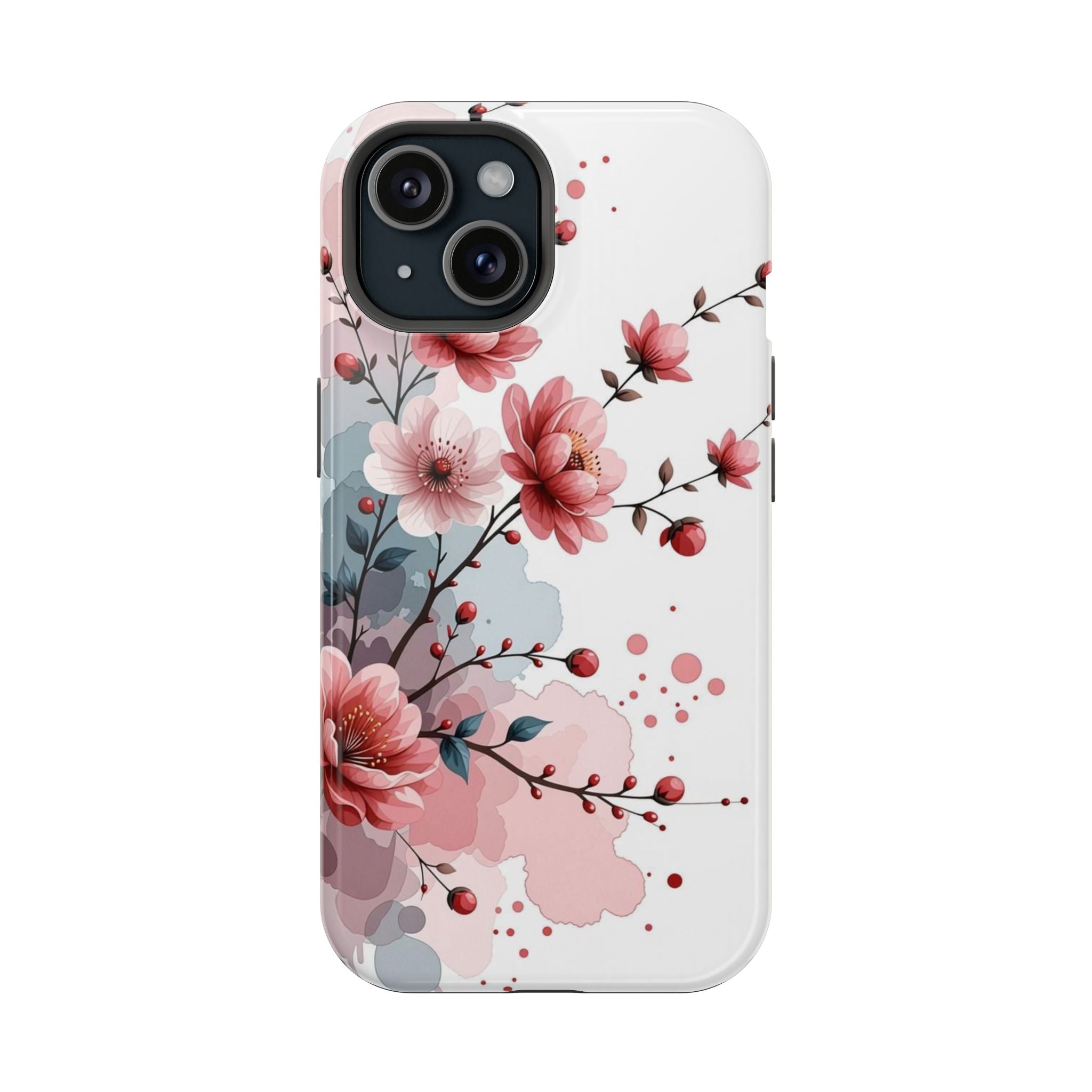 Floral Cherry Blossom Magnetic Impact Phone Case
