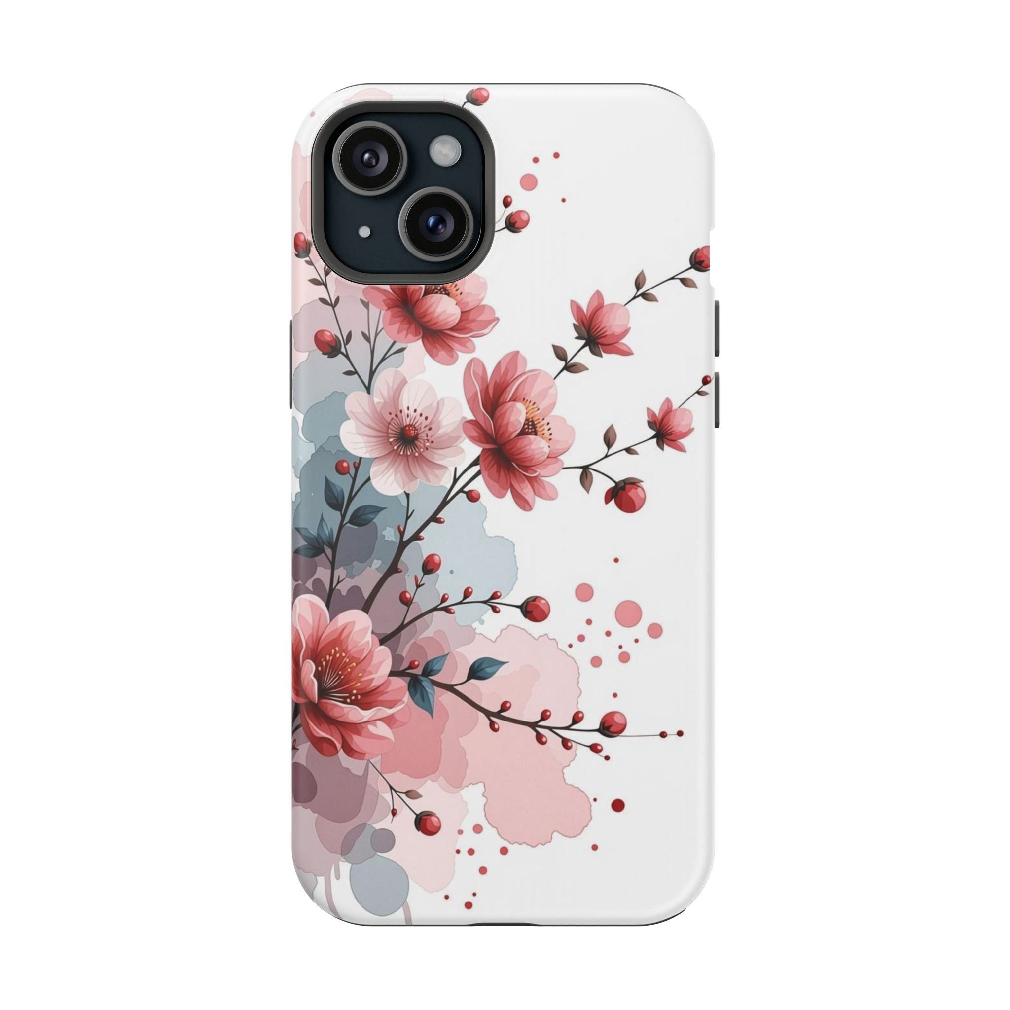 Floral Cherry Blossom Magnetic Impact Phone Case