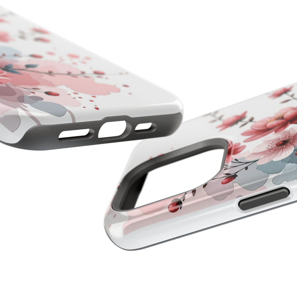 Floral Cherry Blossom Magnetic Impact Phone Case