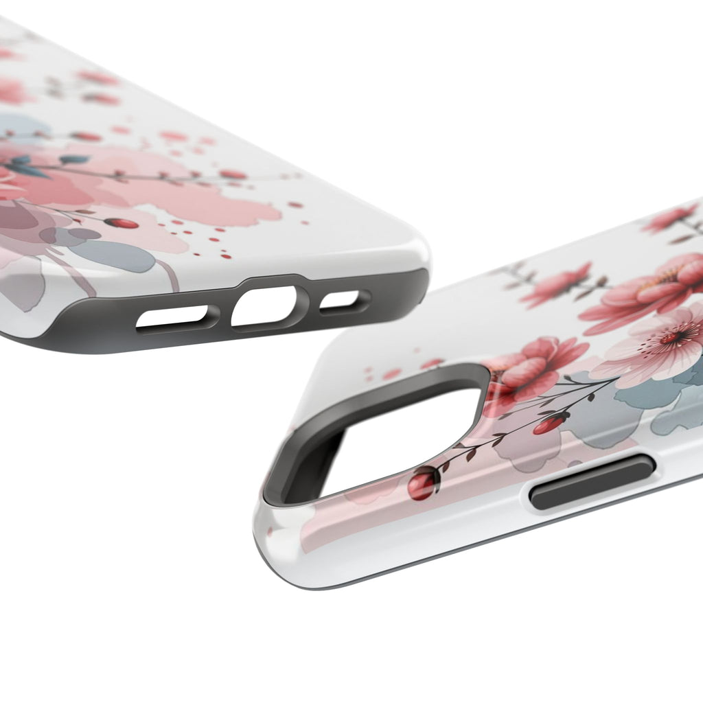 Floral Cherry Blossom Magnetic Impact Phone Case