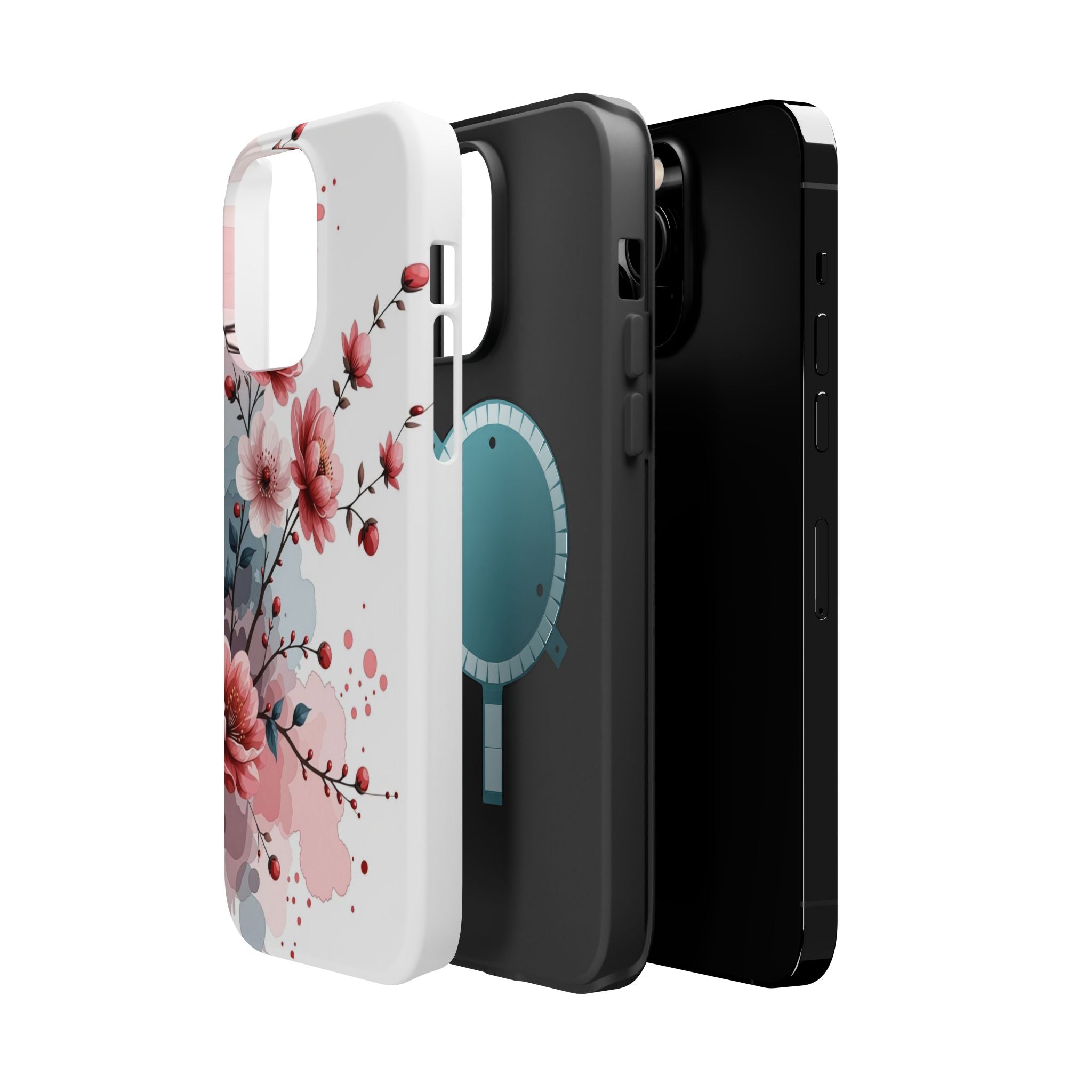 Floral Cherry Blossom Magnetic Impact Phone Case
