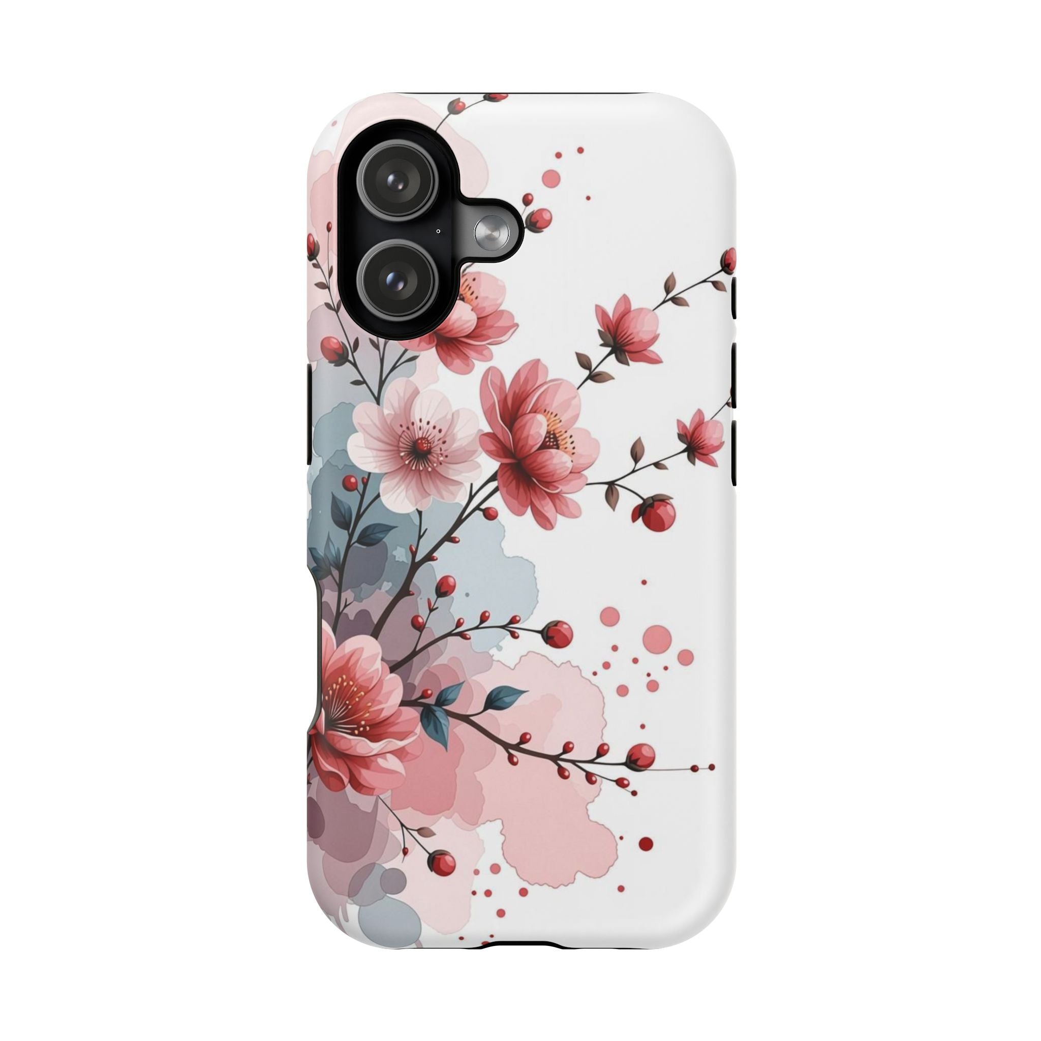 Floral Cherry Blossom Magnetic Impact Phone Case
