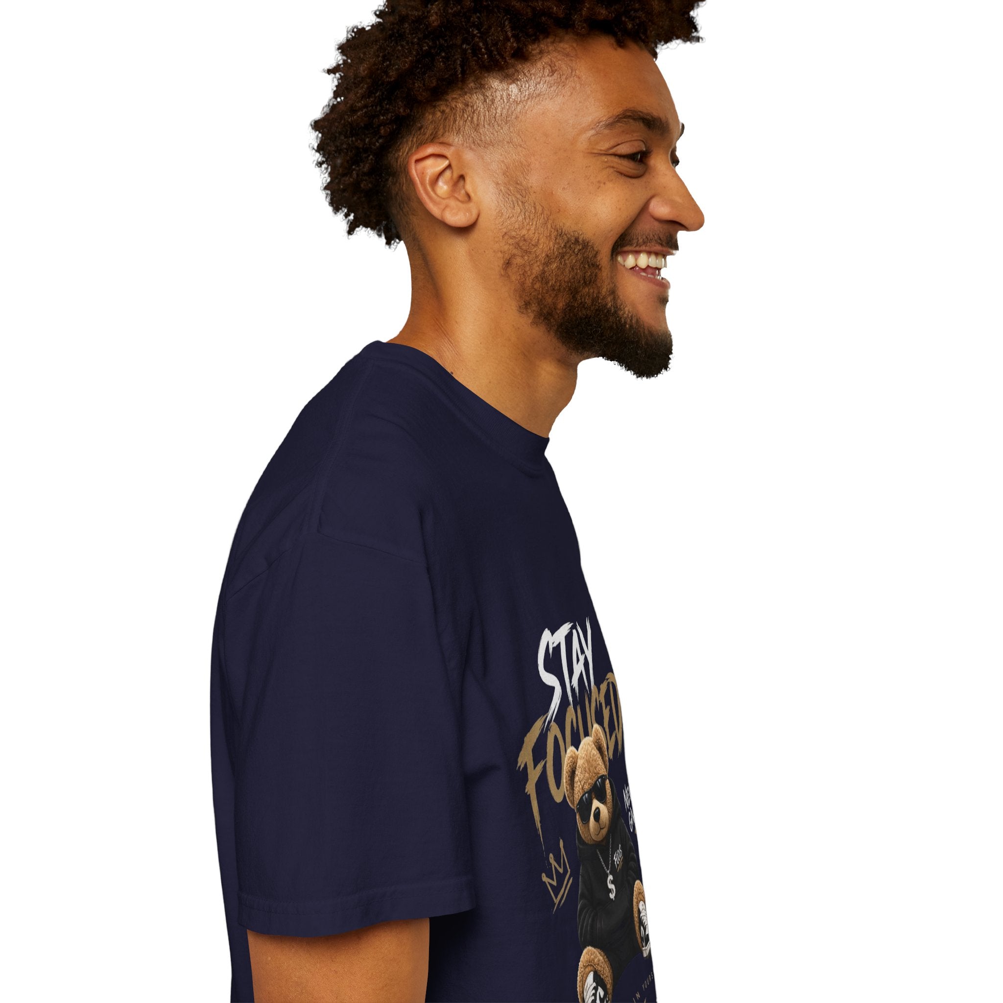 Stay On Focused Unisex Garment-Dyed T-shirt