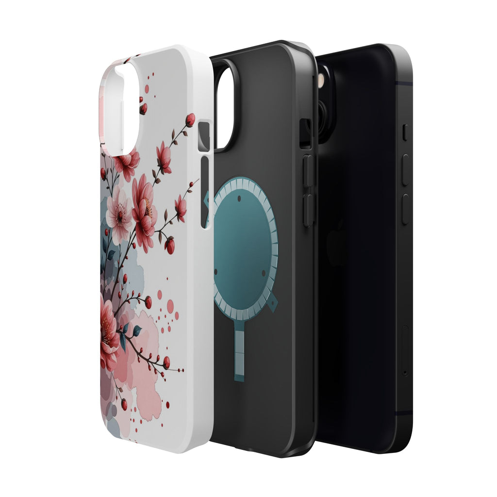 Floral Cherry Blossom Magnetic Impact Phone Case