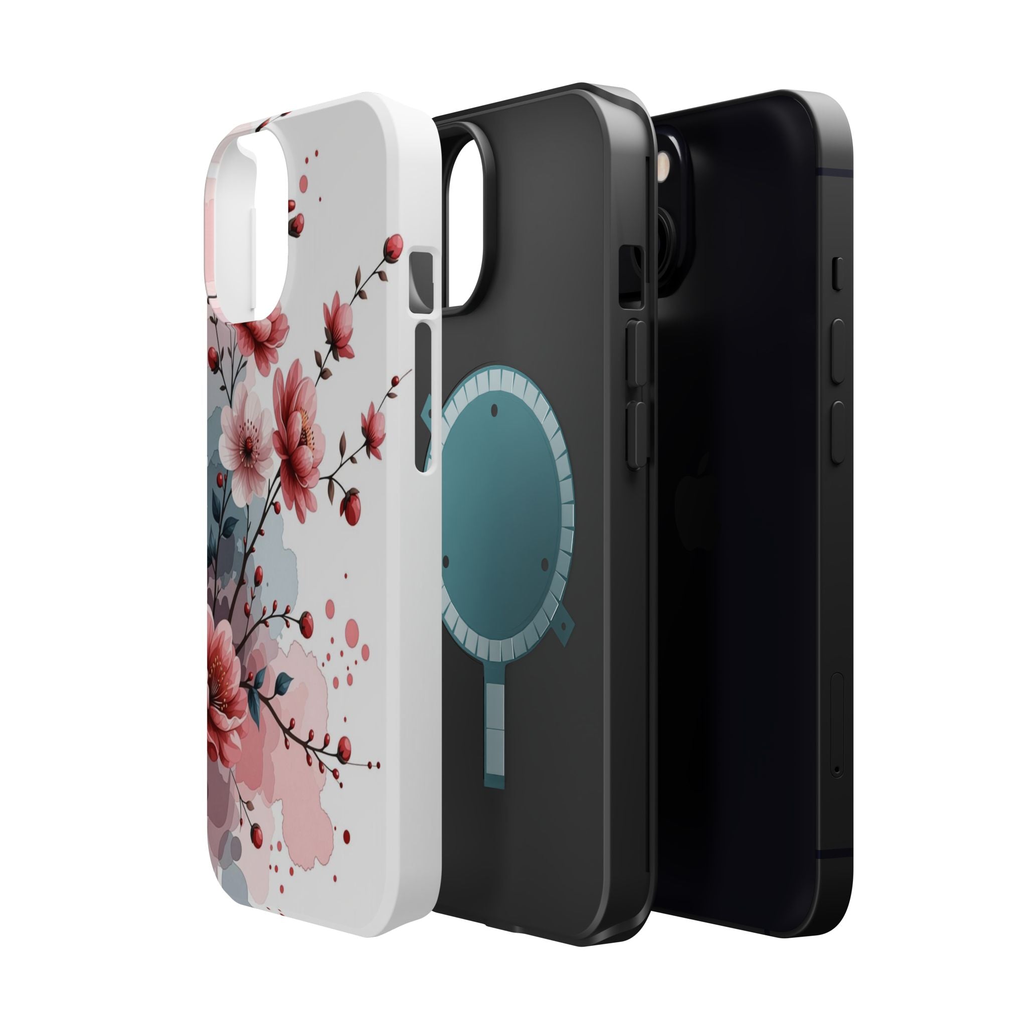 Floral Cherry Blossom Magnetic Impact Phone Case