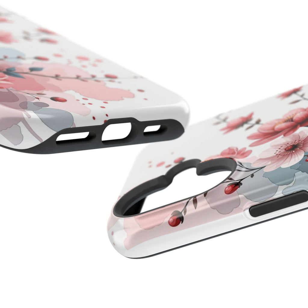 Floral Cherry Blossom Magnetic Impact Phone Case