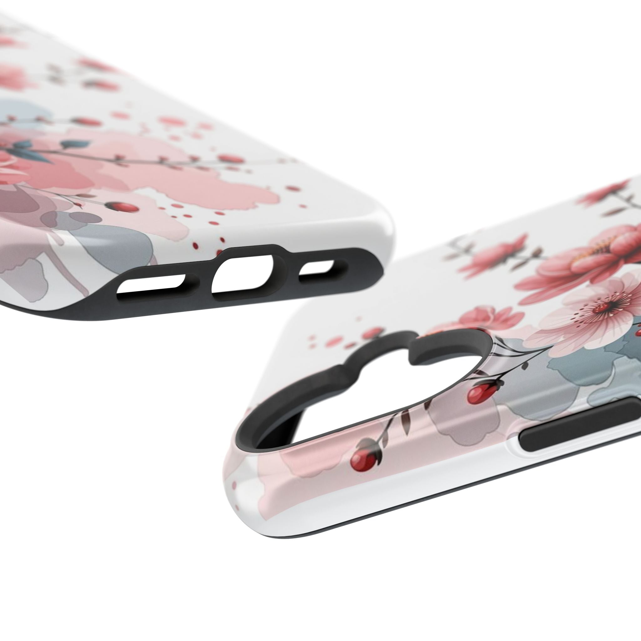 Floral Cherry Blossom Magnetic Impact Phone Case