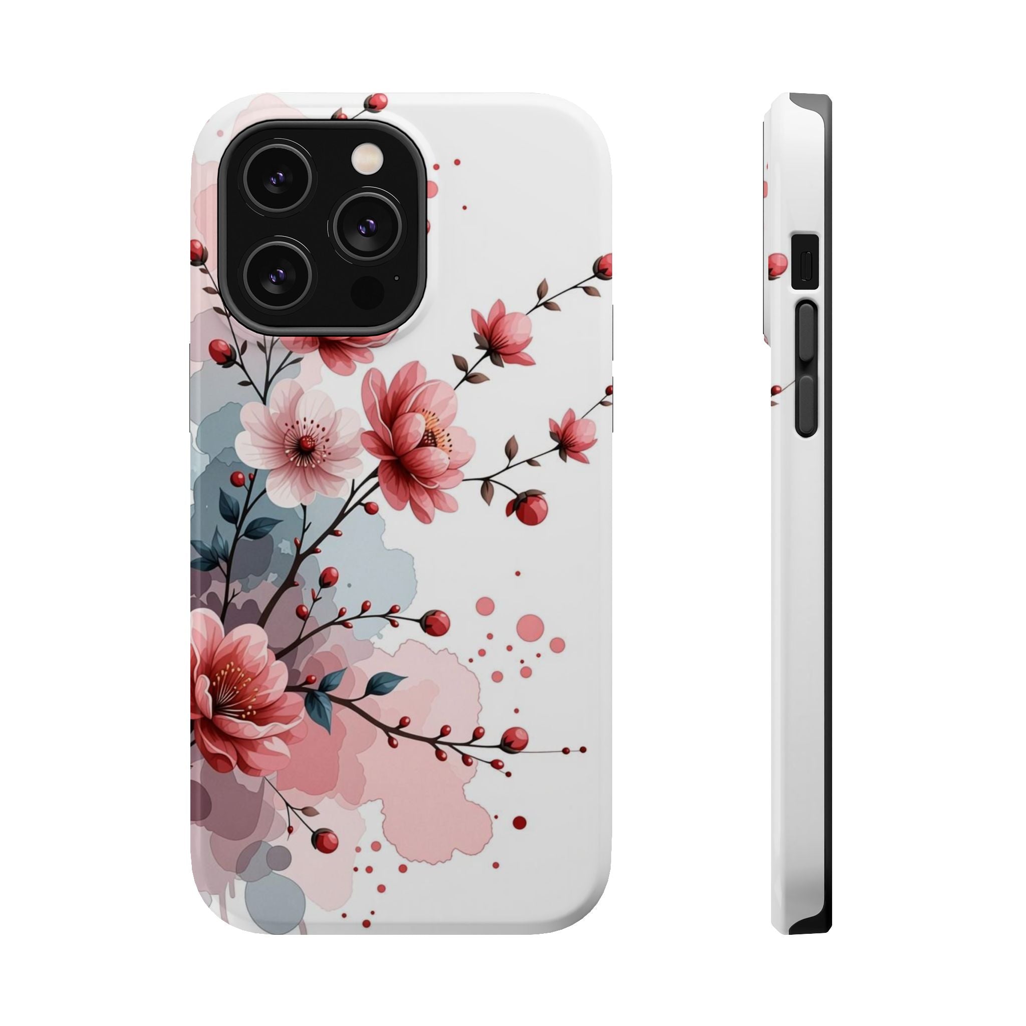 Floral Cherry Blossom Magnetic Impact Phone Case
