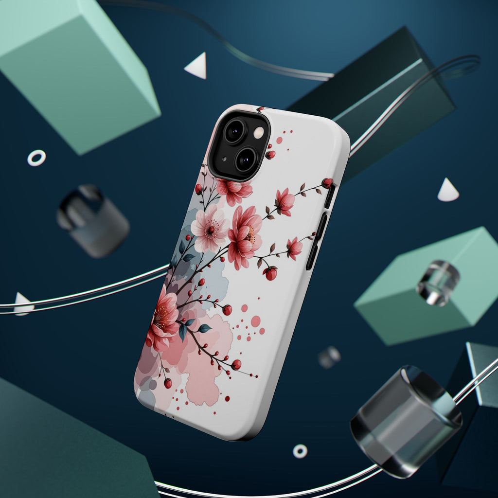 Floral Cherry Blossom Magnetic Impact Phone Case