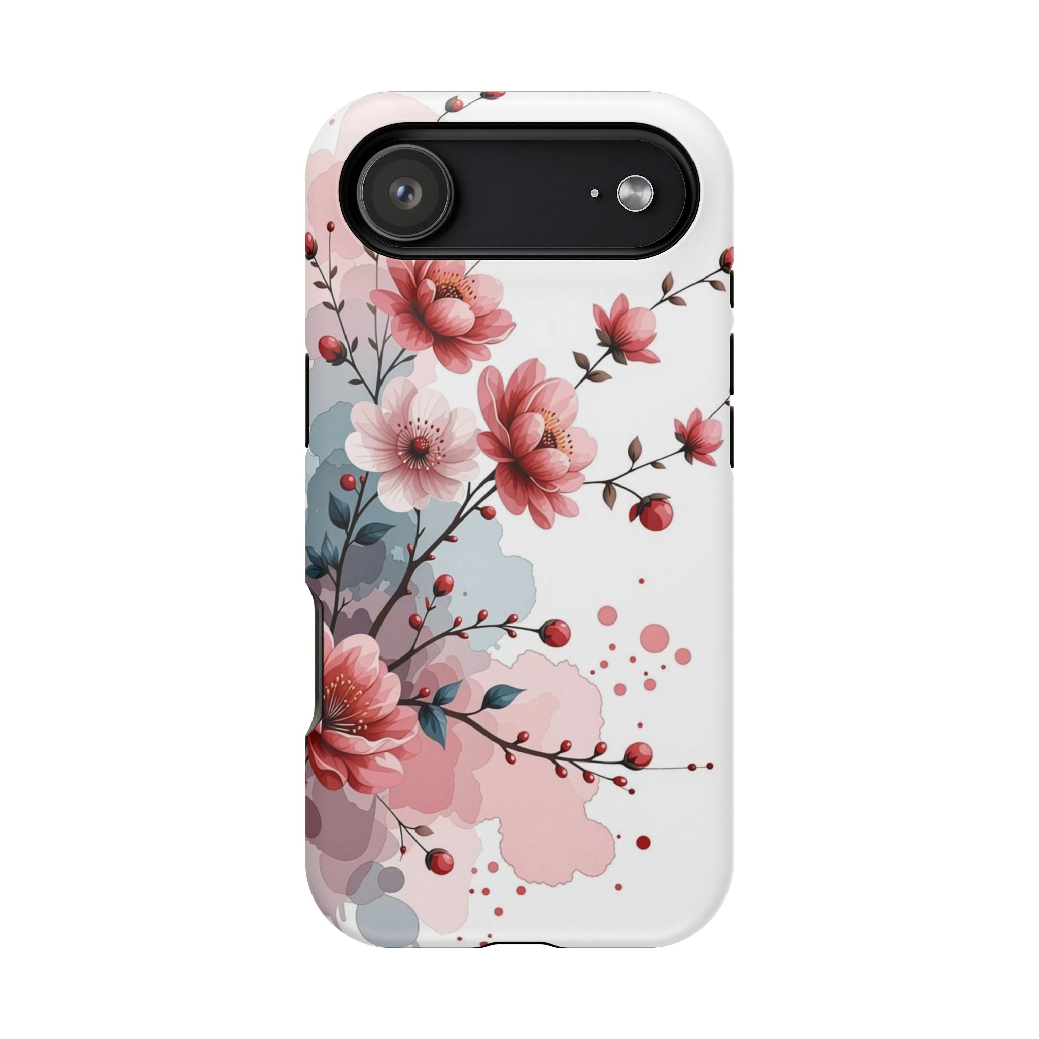Floral Cherry Blossom Magnetic Impact Phone Case