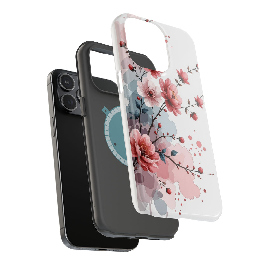 Floral Cherry Blossom Magnetic Impact Phone Case