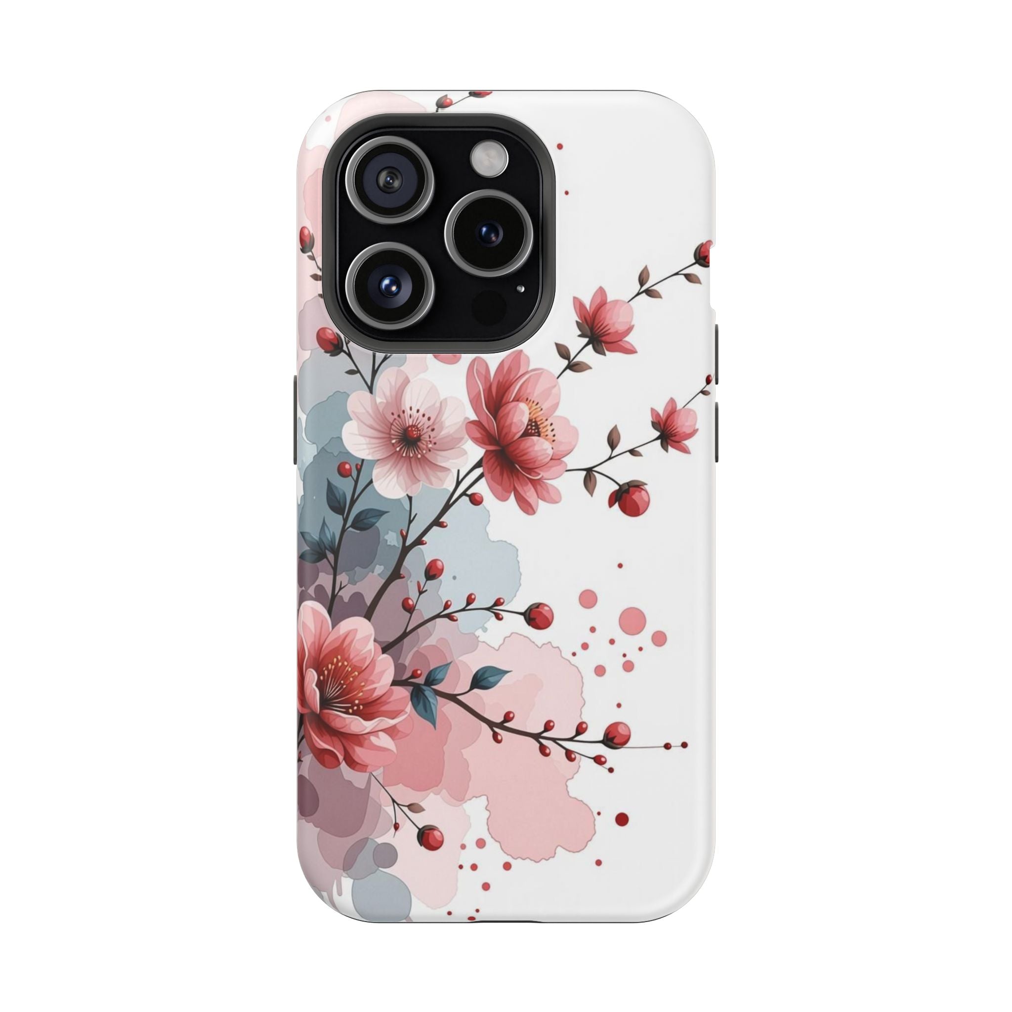 Floral Cherry Blossom Magnetic Impact Phone Case