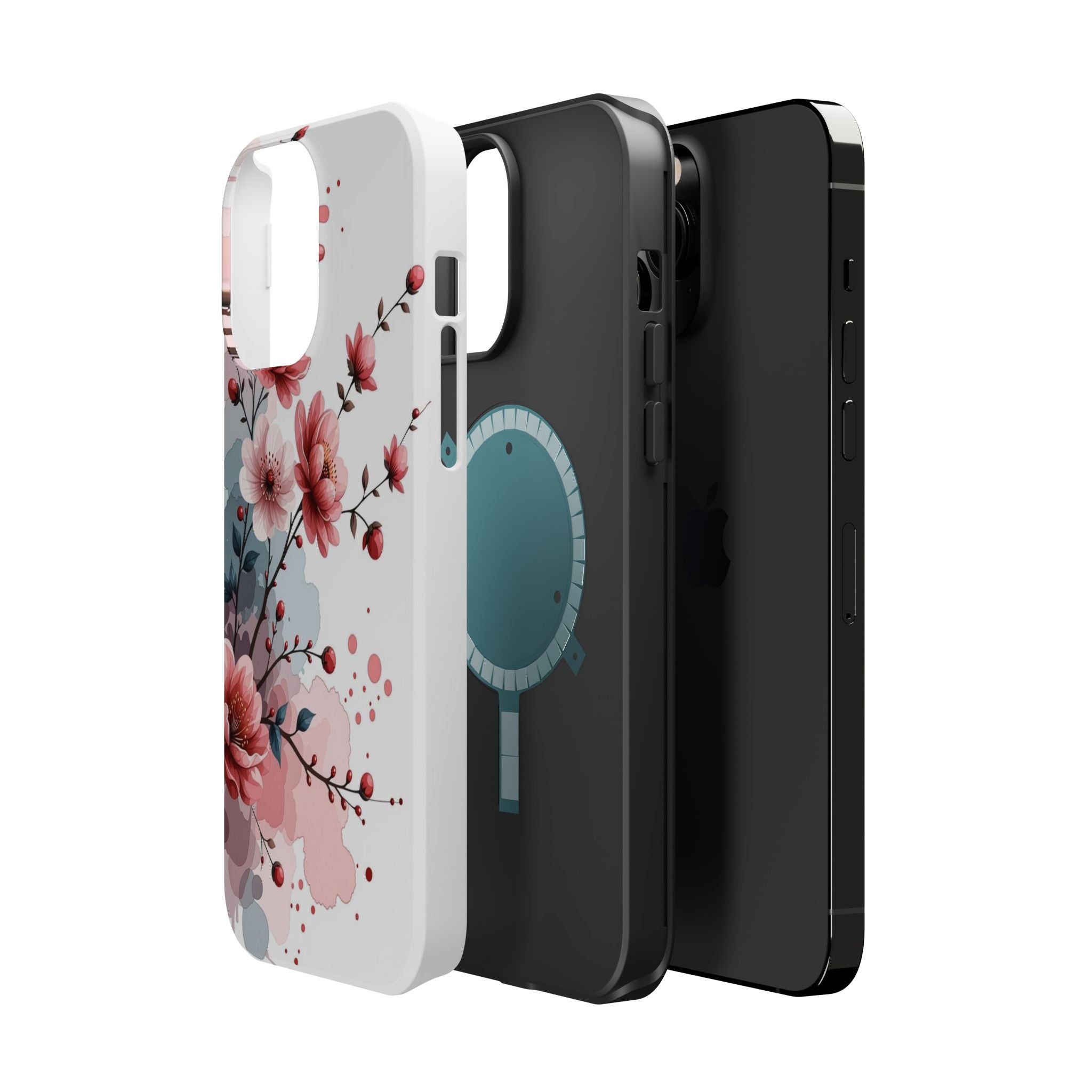 Floral Cherry Blossom Magnetic Impact Phone Case