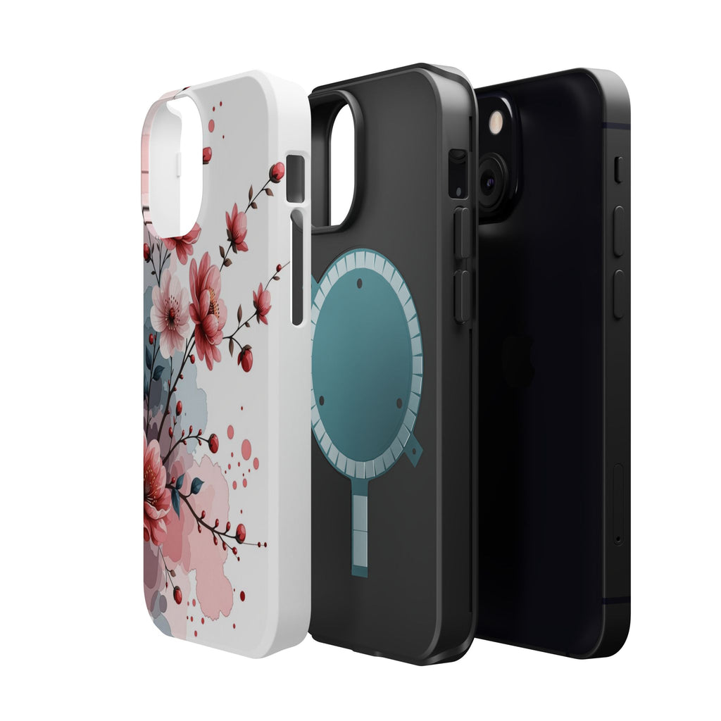 Floral Cherry Blossom Magnetic Impact Phone Case