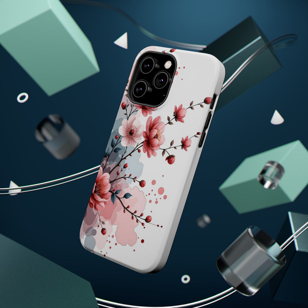 Floral Cherry Blossom Magnetic Impact Phone Case