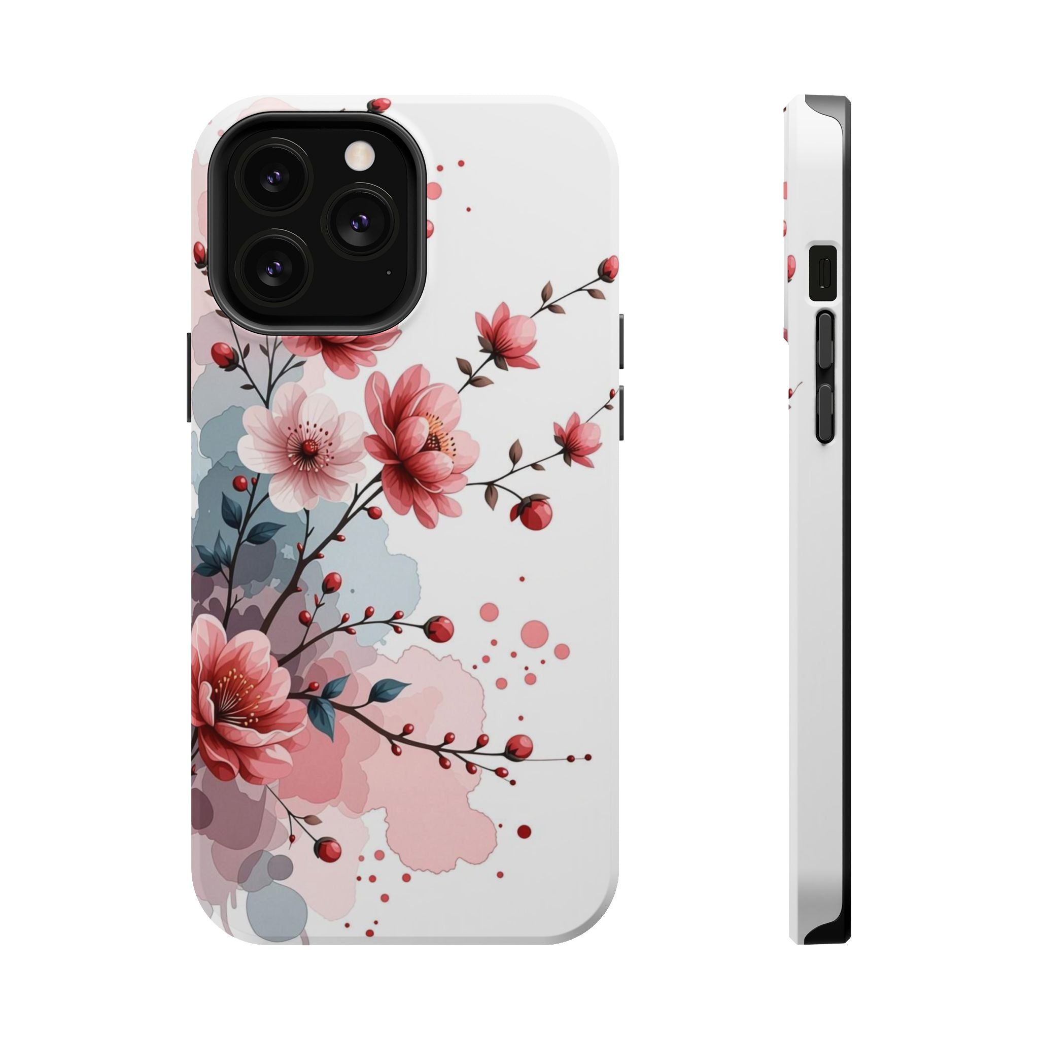 Floral Cherry Blossom Magnetic Impact Phone Case