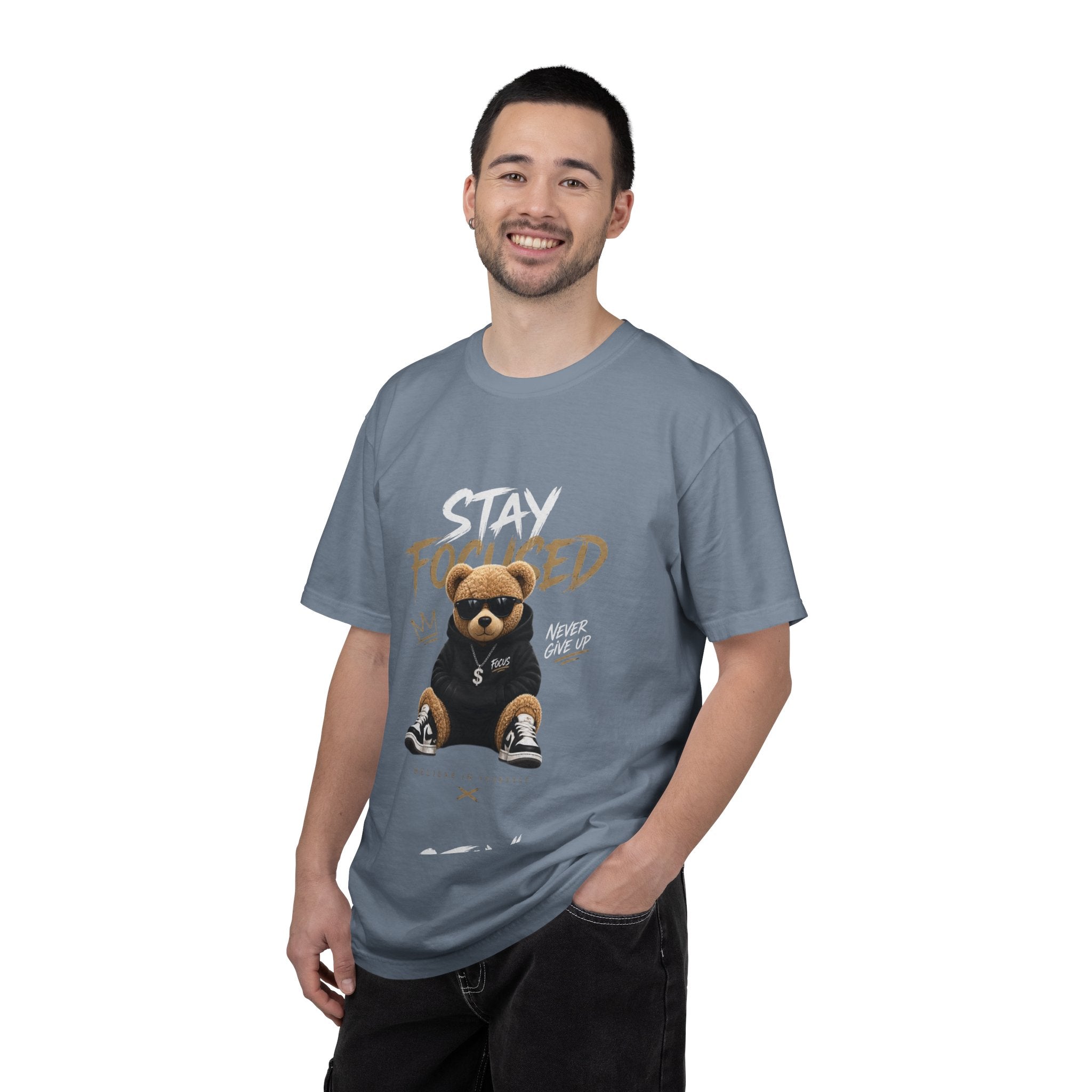 Stay On Focused Unisex Garment-Dyed T-shirt