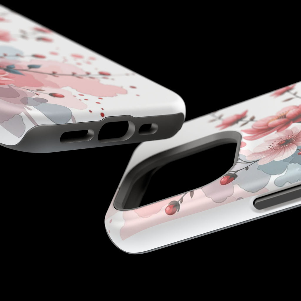 Floral Cherry Blossom Magnetic Impact Phone Case