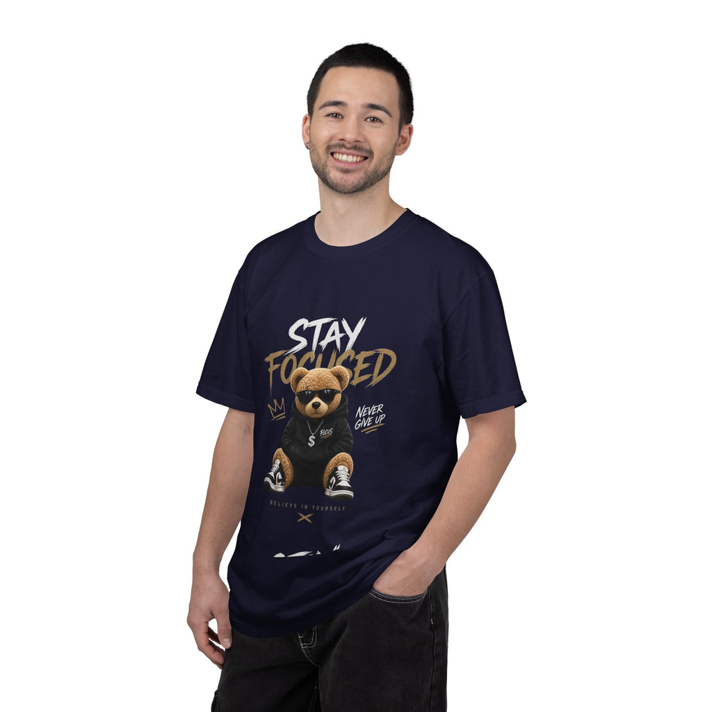 Stay On Focused Unisex Garment-Dyed T-shirt