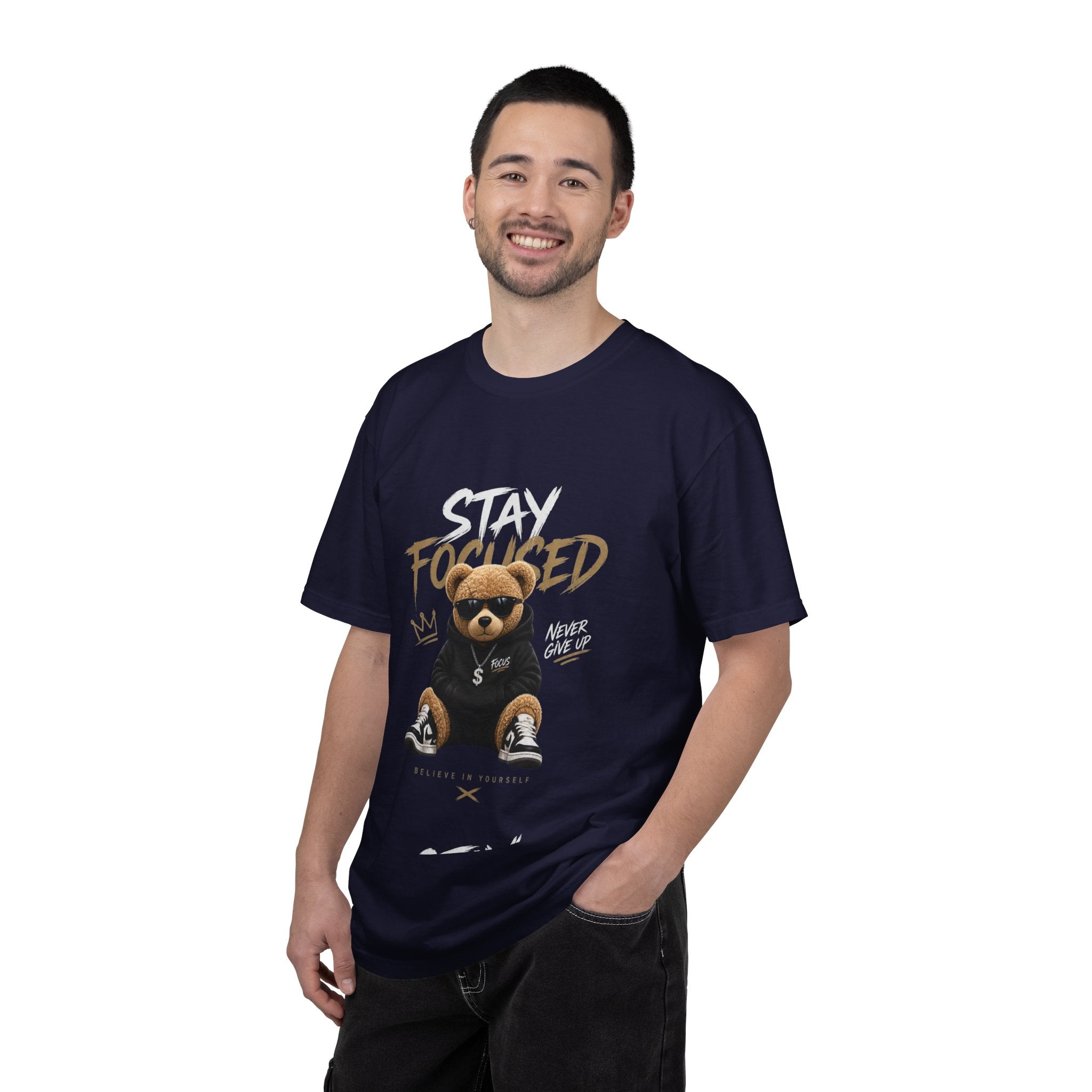 Stay On Focused Unisex Garment-Dyed T-shirt