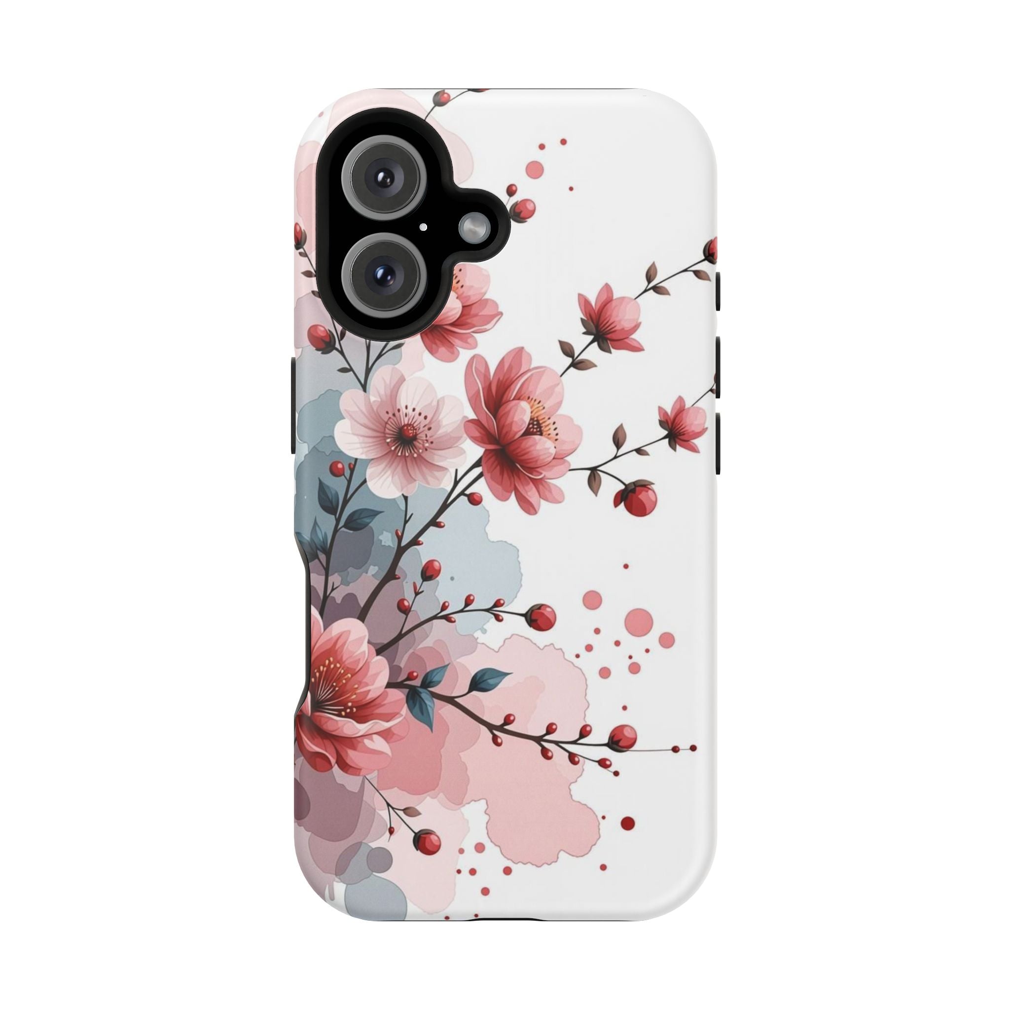 Floral Cherry Blossom Magnetic Impact Phone Case