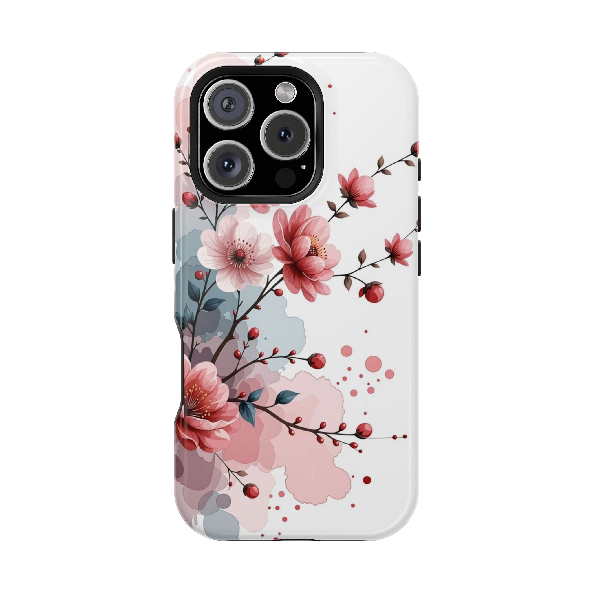 Floral Cherry Blossom Magnetic Impact Phone Case