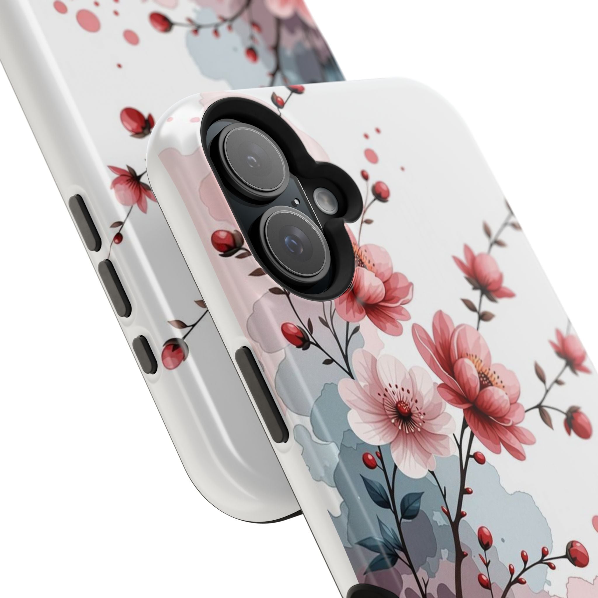 Floral Cherry Blossom Magnetic Impact Phone Case