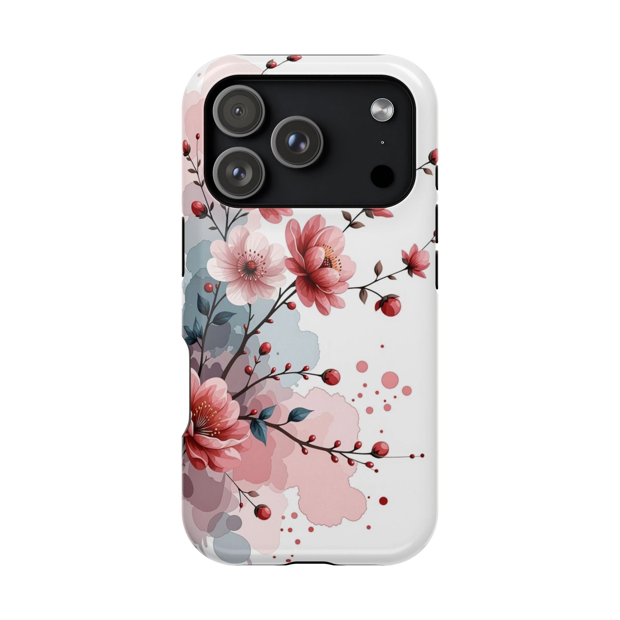 Floral Cherry Blossom Magnetic Impact Phone Case